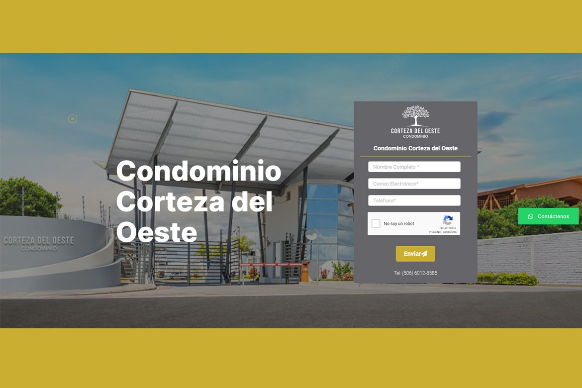 Páginas web para condominios en Costa Rica