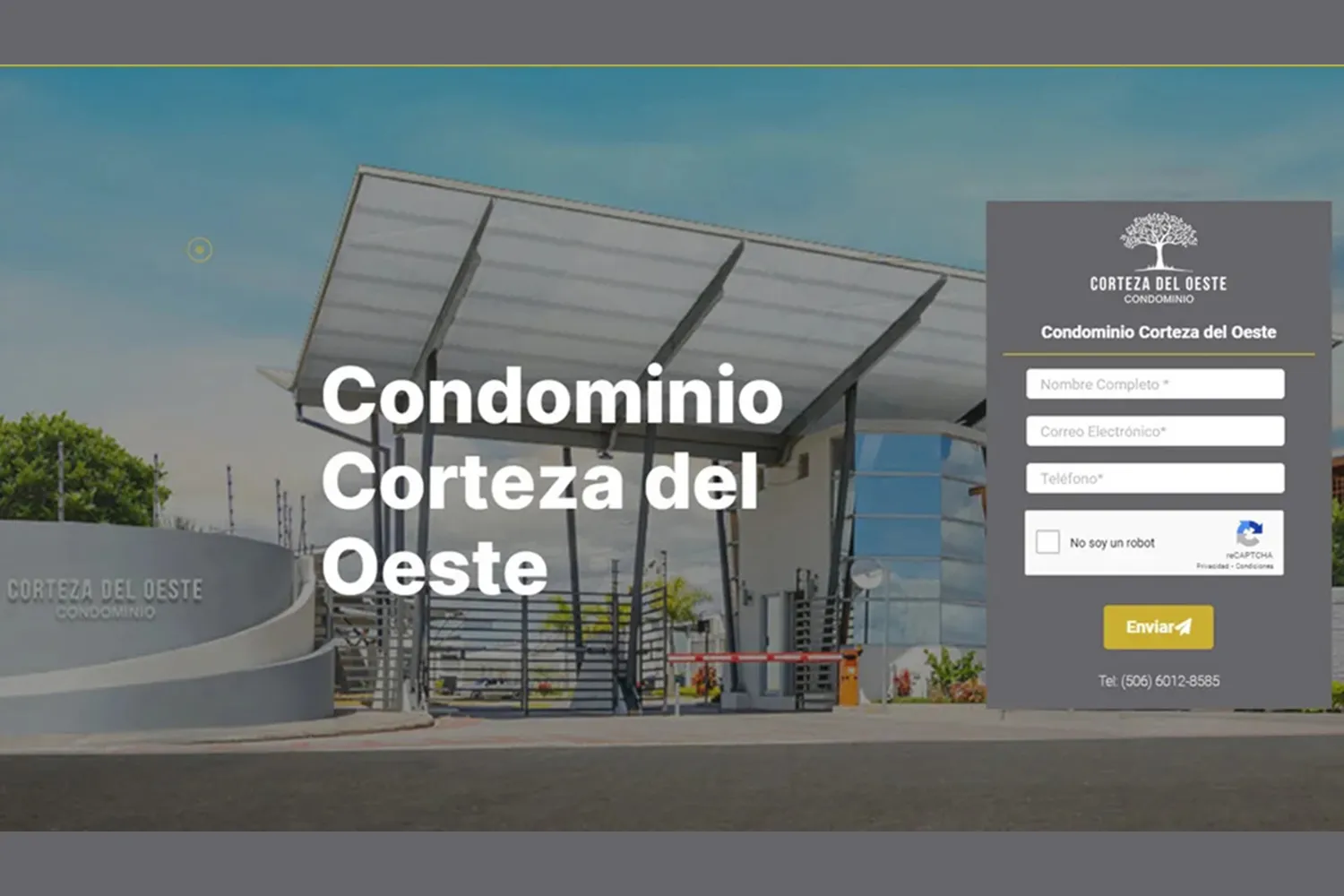 Páginas web para condominios en Costa Rica