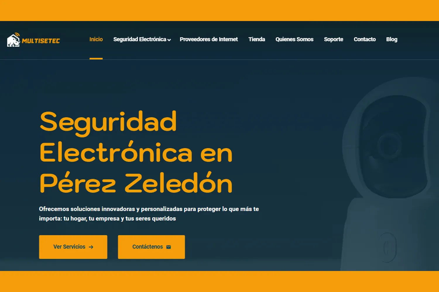 Diseño de Páginas Web de Seguridad Electrónica en Costa Rica