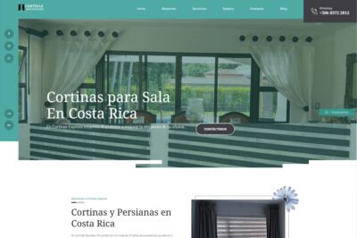 Sitios web para empresas de cortinas