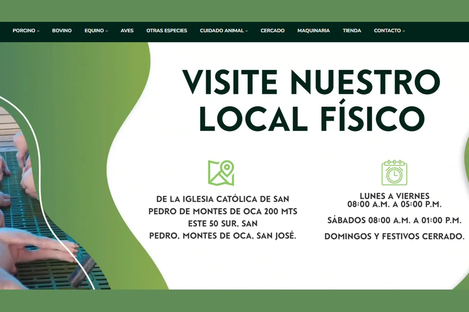 Venta de Equipos Pecuarios en Costa Rica