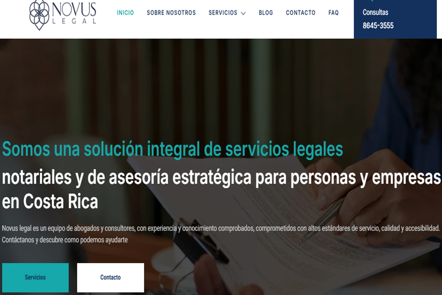 desarrollo de páginas web para abogados