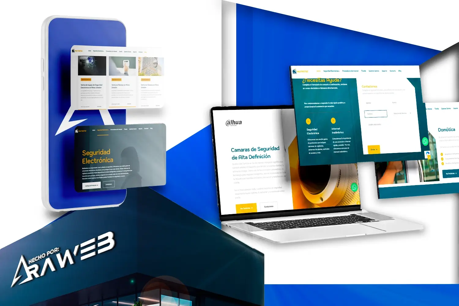 Diseño de Páginas Web de Seguridad Electrónica en Costa Rica