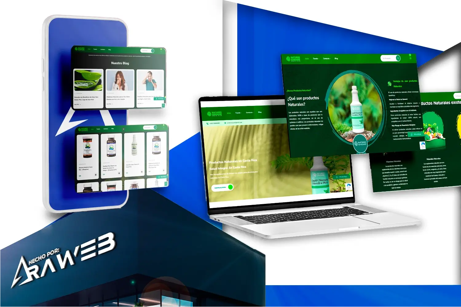 Diseño de Páginas Web para la Venta de Productos Naturales