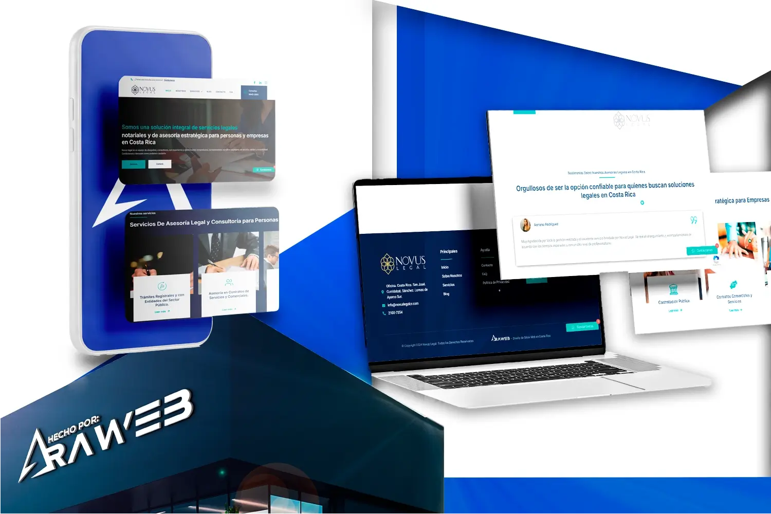 Desarrollo de páginas web para abogados