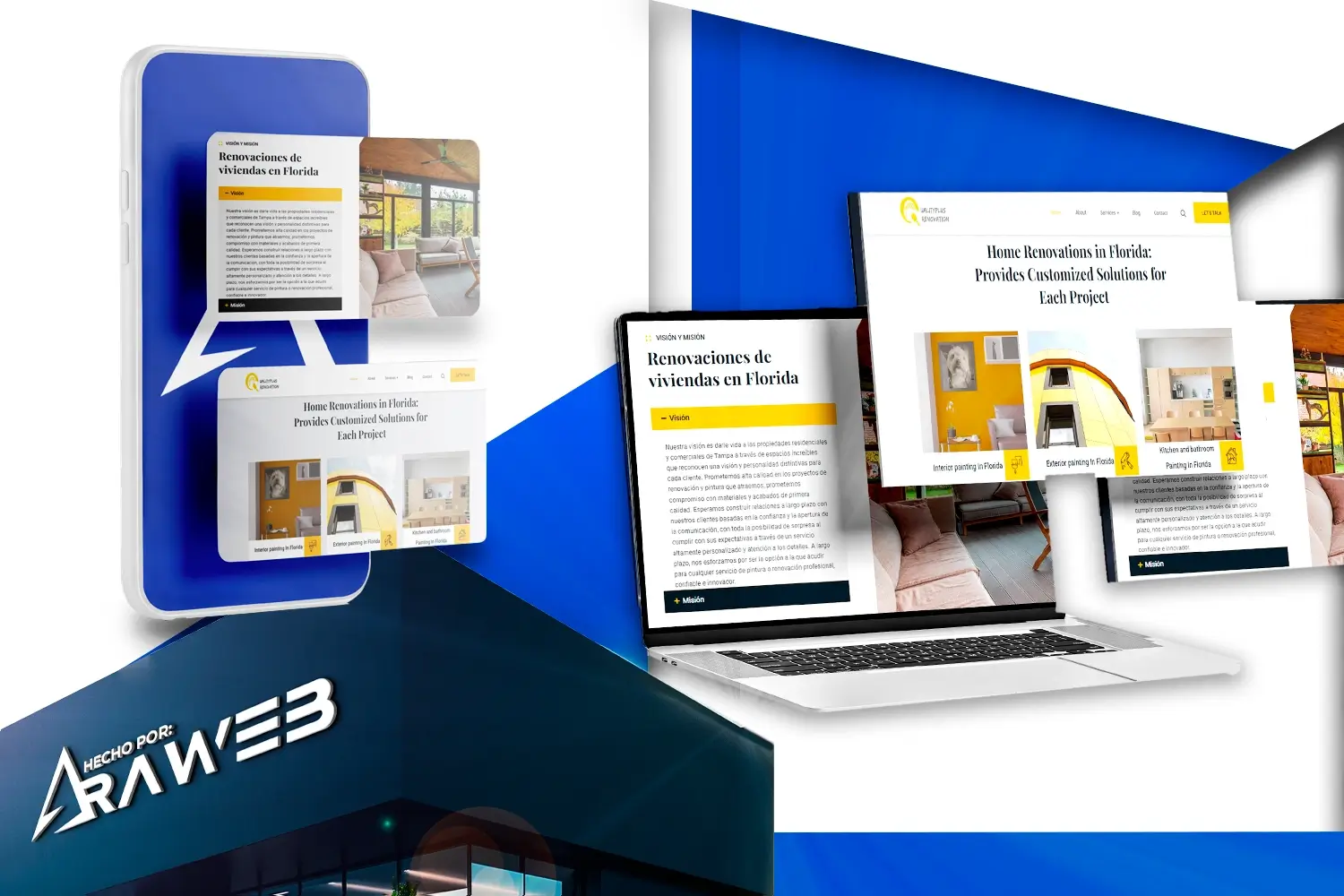 Sitios web para empresas de construcción